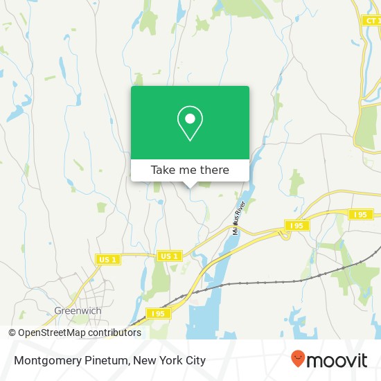 Mapa de Montgomery Pinetum