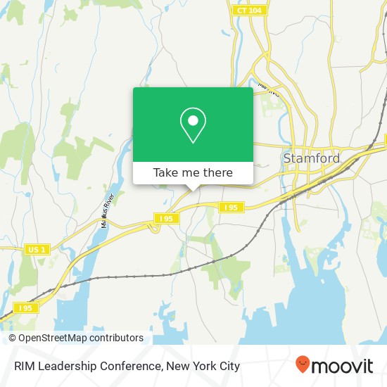 RIM Leadership Conference map