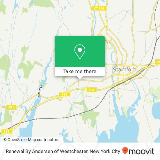 Mapa de Renewal By Andersen of Westchester