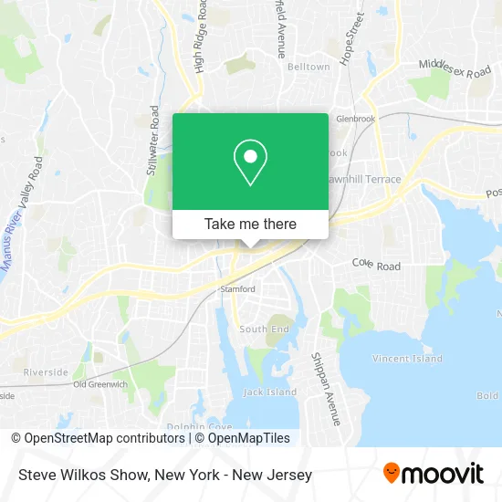 Steve Wilkos Show map