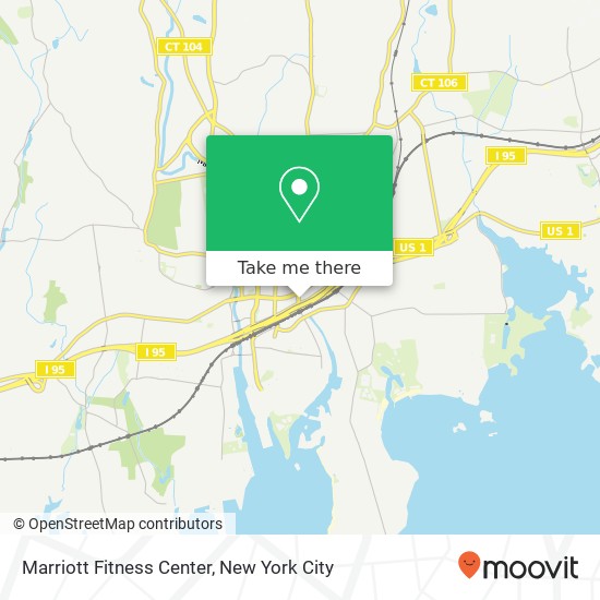 Mapa de Marriott Fitness Center