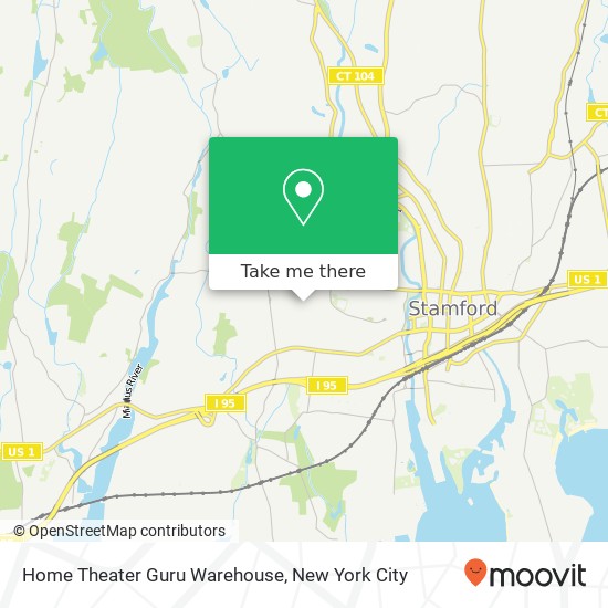 Mapa de Home Theater Guru Warehouse