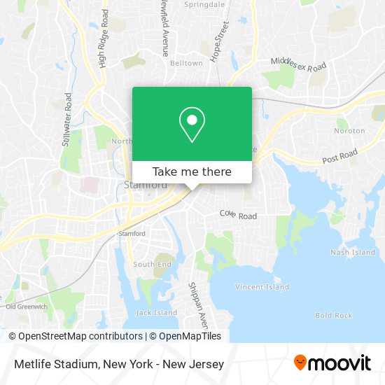 Metlife Stadium map