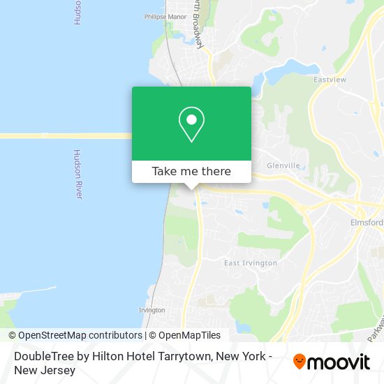 Mapa de DoubleTree by Hilton Hotel Tarrytown