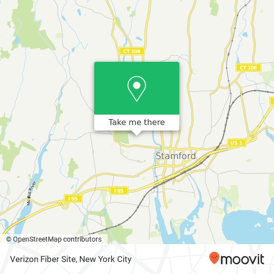 Mapa de Verizon Fiber Site