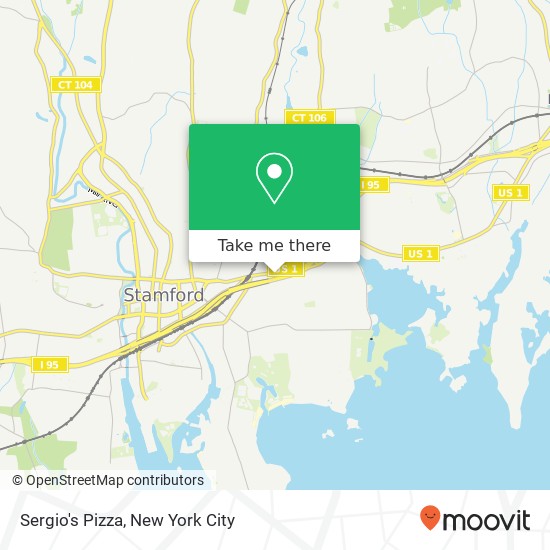 Mapa de Sergio's Pizza