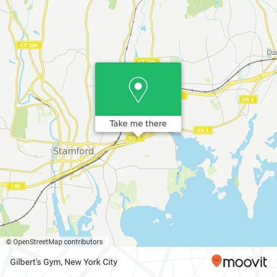 Gilbert's Gym map