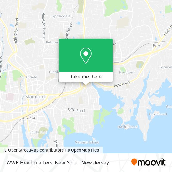 WWE Headquarters map