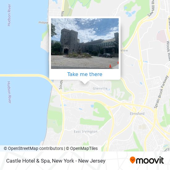 Castle Hotel & Spa map