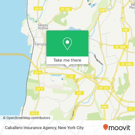 Caballero Insurance Agency map