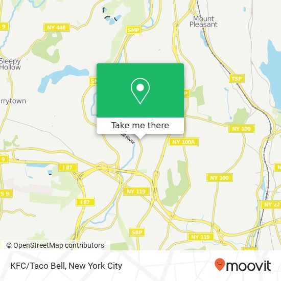 KFC/Taco Bell map