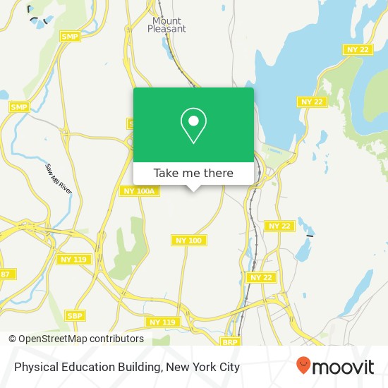 Physical Education Building map