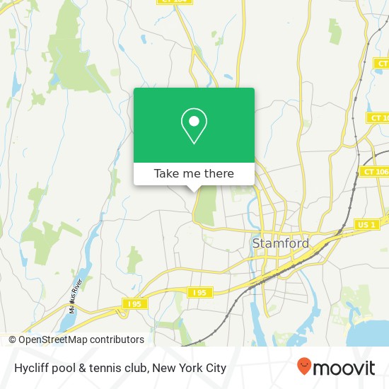 Hycliff pool & tennis club map