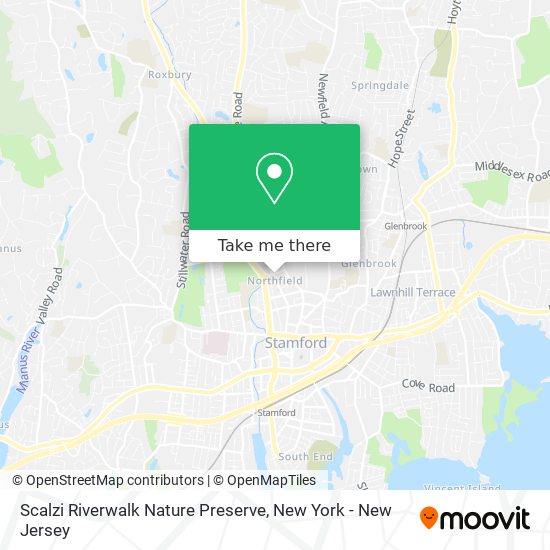 Scalzi Riverwalk Nature Preserve map