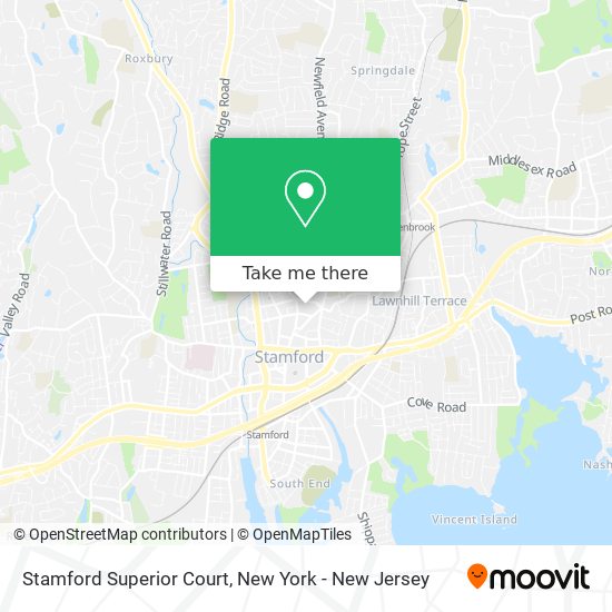 Mapa de Stamford Superior Court