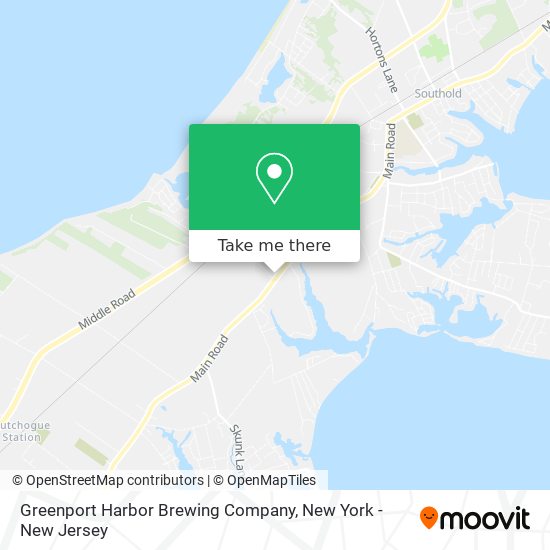 Greenport Harbor Brewing Company map