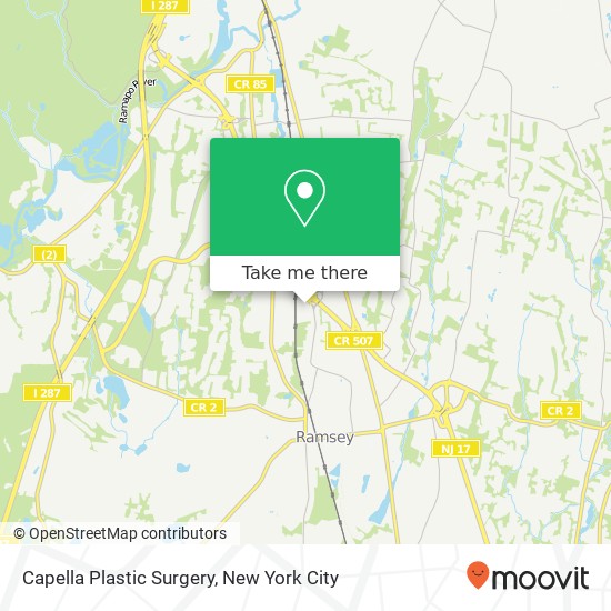 Capella Plastic Surgery map