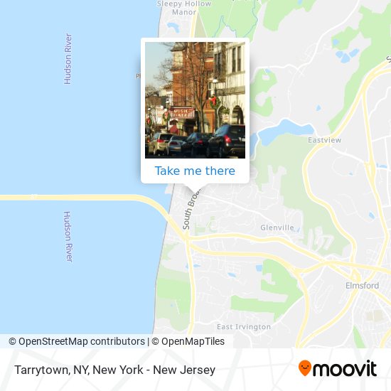 Tarrytown, NY map