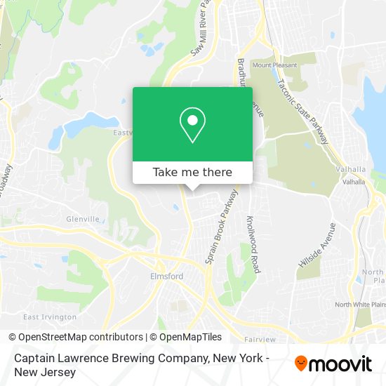 Captain Lawrence Brewing Company map