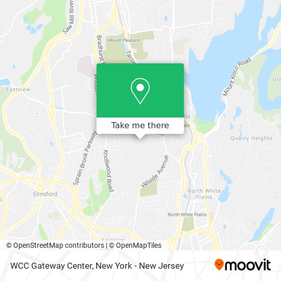WCC Gateway Center map