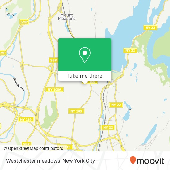Westchester meadows map