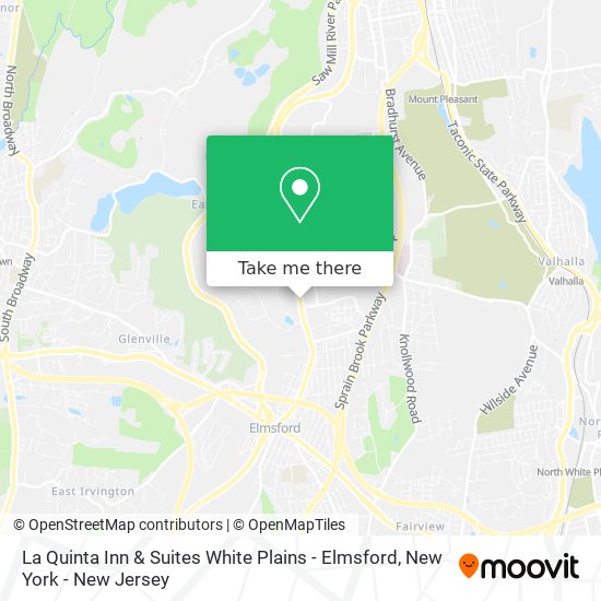 La Quinta Inn & Suites White Plains - Elmsford map