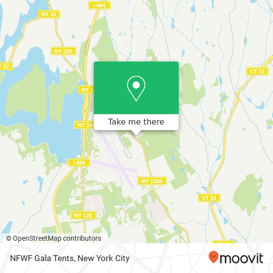 NFWF Gala Tents map