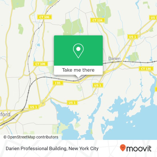 Darien Professional Building map