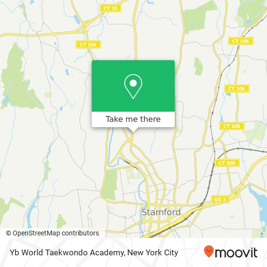 Mapa de Yb World Taekwondo Academy