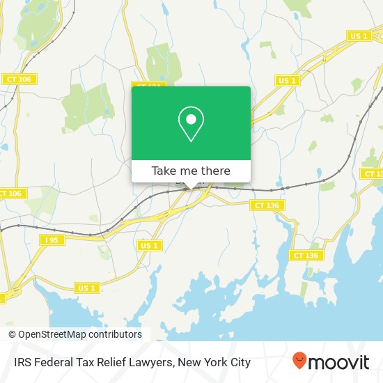 IRS Federal Tax Relief Lawyers map