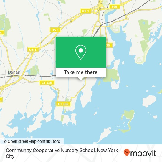 Community Cooperative Nursery School map