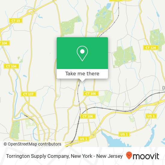 Torrington Supply Company map