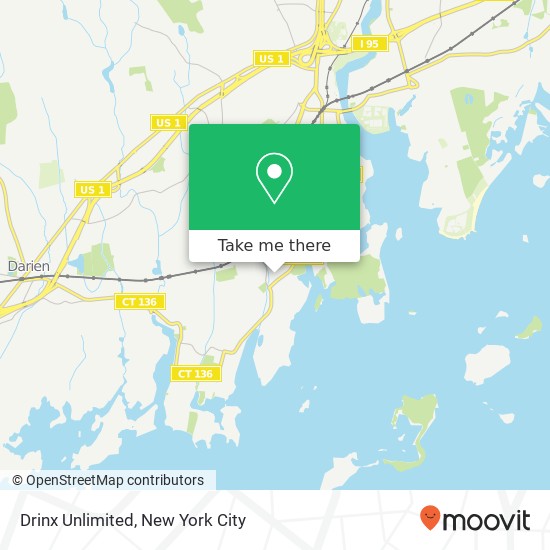 Drinx Unlimited map