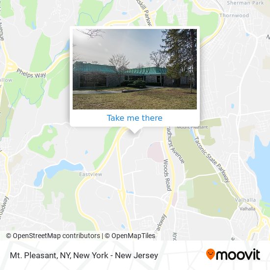 Mapa de Mt. Pleasant, NY