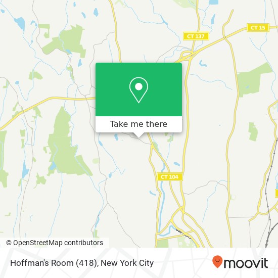 Hoffman's Room (418) map