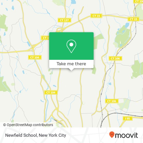 Mapa de Newfield School