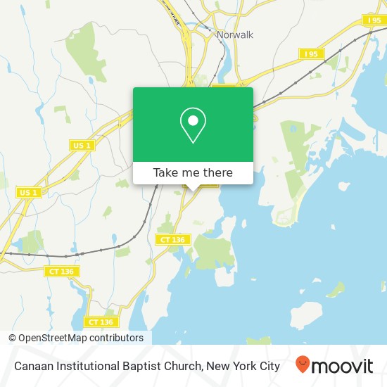 Mapa de Canaan Institutional Baptist Church