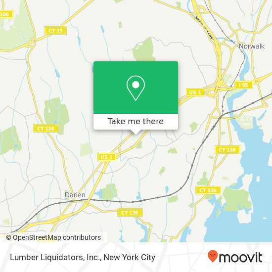 Mapa de Lumber Liquidators, Inc.