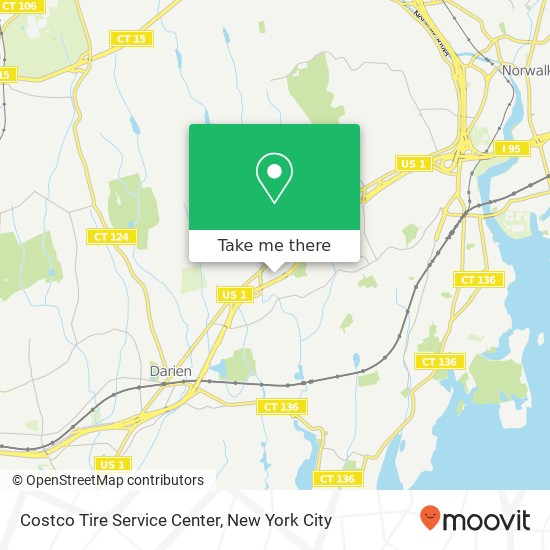 Costco Tire Service Center map