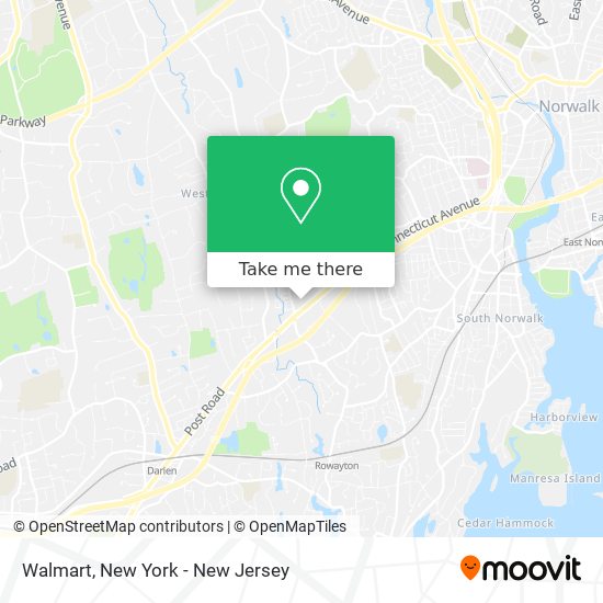 Mapa de Walmart
