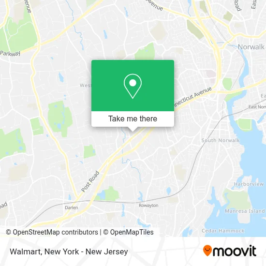 Walmart map