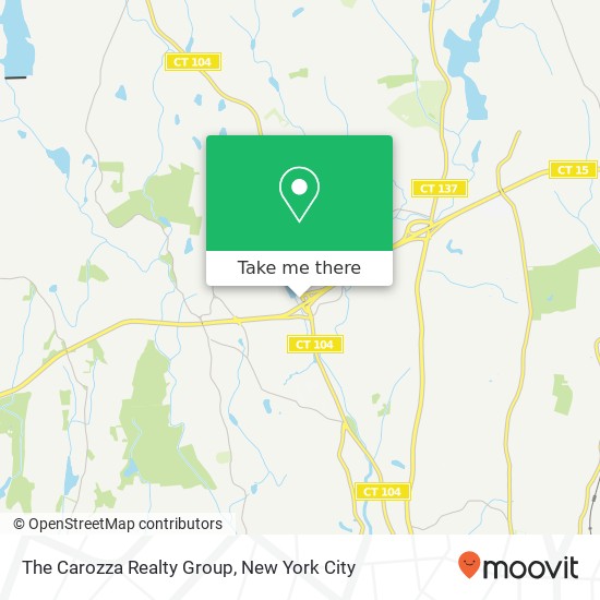 The Carozza Realty Group map