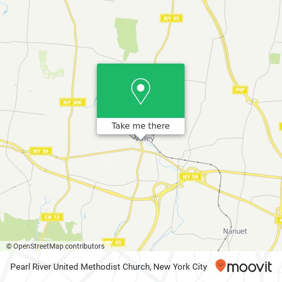 Pearl River United Methodist Church map