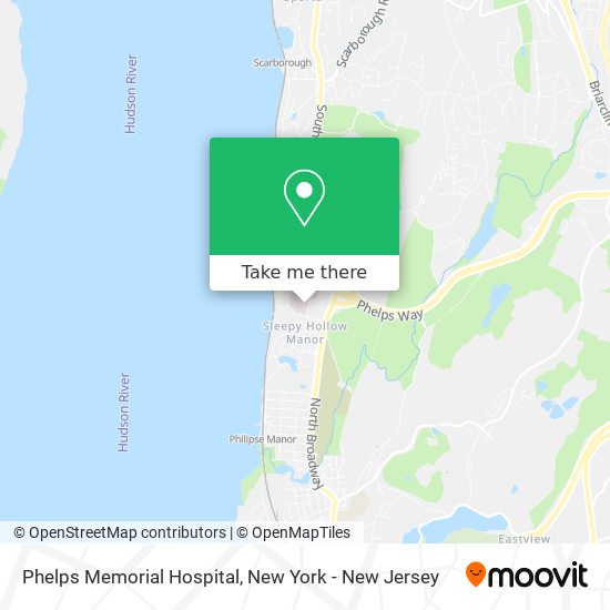 Phelps Memorial Hospital map