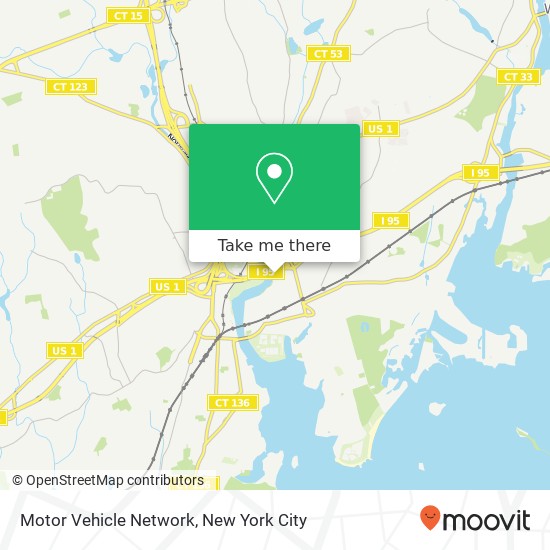 Mapa de Motor Vehicle Network