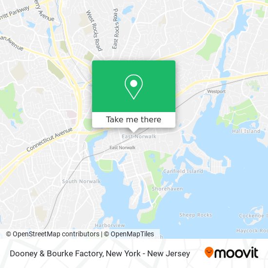 Mapa de Dooney & Bourke Factory