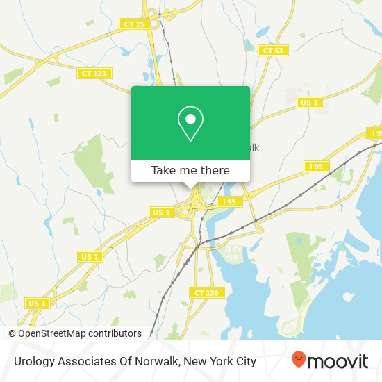 Urology Associates Of Norwalk map