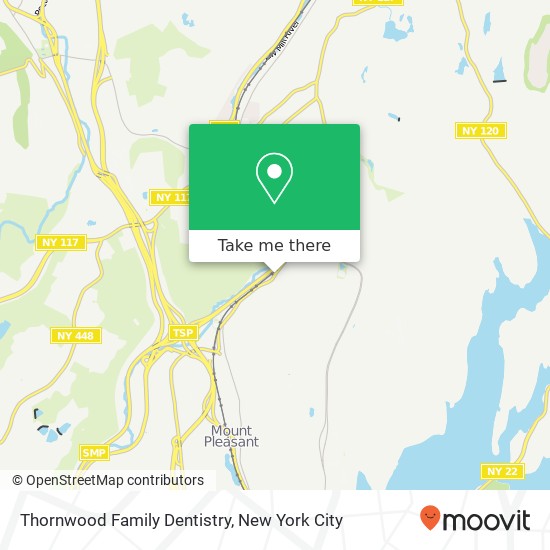 Mapa de Thornwood Family Dentistry