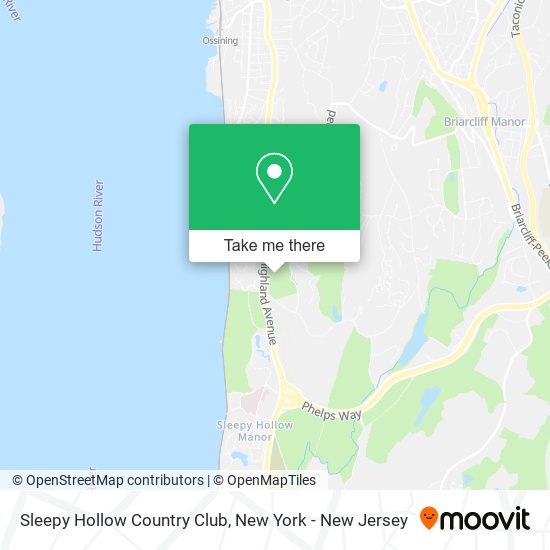 Sleepy Hollow Country Club map