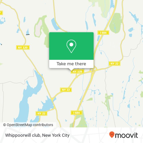 Whippoorwill club map
